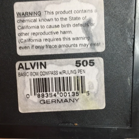 Basic bow compass with ruling pen - Picture 3 of 3